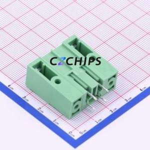 KF2EDGSVM-7.62-2P Plug-in Terminal Block Through hole,P=7.62mm Connector Board-to-Board / Socket Closed Screw Fixing 1x2P 7.62mm - Product Image 2