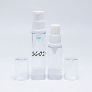 5ml 10ml <b>clear</b> White Empty Airless Lotion Pump Set Plastic <b>Sunscreen</b> Cream Emulsion Spray Travel Bottles Bottle with Box - Product Image 1