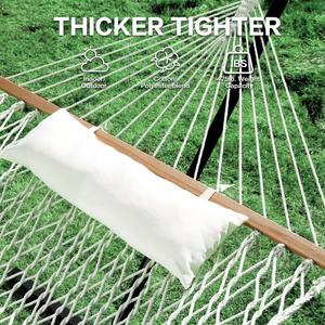 <span class=keywords><strong>Hamac</strong></span> double avec <span class=keywords><strong>support</strong></span> de 12 pieds inclus, oreiller, <span class=keywords><strong>hamac</strong></span> de camping portable, durable pour une utilisation en extérieur - Product Image 3