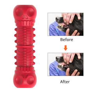 KINYU brevetto nuovo resistente in gomma dentale giocattoli per cani da masticare per grandi razze medie - Product Image 3