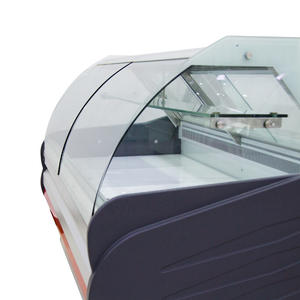 Nouveau produit, réfrigérateur de vitrine pour supermarché, congélateur à viande, vitrine réfrigérée pour usage quotidien, personnalisation de la vitrine avant - Product Image 2