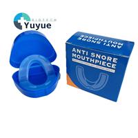 Protège-dents en silicone EVA double couche transparent avec étui de rangement pour usage nocturne