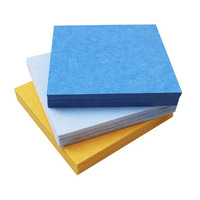 Matériaux insonorisants, panneaux acoustiques en PET, épaisseur 9 mm, feutre polyester ignifuge, panneaux acoustiques insonorisants