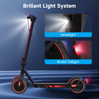 Livraison rapide, scooter électrique tout-terrain de 10 pouces, grand écran LED, scooter électrique haute vitesse pour adultes, vente en gros