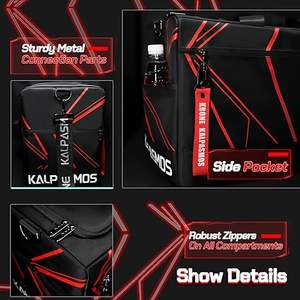 กระเป๋าใส่รองเท้าแบบพกพาสำหรับเดินทางและออกกำลังกาย รองเท้าผ้าใบระดับไฮเอนด์ ผลิตในจีน พร้อมช่องเก็บของด้านในปรับได้ ตัวอย่างสินค้าฟรี - Product Image 5