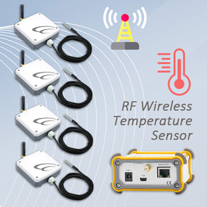 อุปกรณ์วัดและเก็บข้อมูลพร้อมรายงานผ่านอีเธอร์เน็ต ชุดเซ็นเซอร์วัดอุณหภูมิแบบไร้สาย RF 4 ชุด - Product Image 1