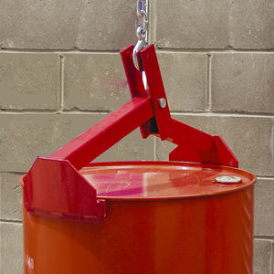 Gancho elevador de tambor de acero de 55 galones con certificado <span class=keywords><strong>CE</strong></span>, elevador de tambor de seguridad rojo de 1000 libras de capacidad - Product Image 5