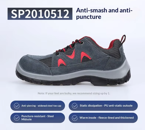 <span class=keywords><strong>Chaussures</strong></span> <span class=keywords><strong>de</strong></span> <span class=keywords><strong>sécurité</strong></span> <span class=keywords><strong>Honeywell</strong></span> Tripper Semelles en PU à double densité Embout en acier Semelles intermédiaires Plaque - Tige en cuir suédé Bottes <span class=keywords><strong>de</strong></span> travail - Product Image 4