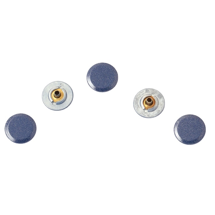 Custom Zinc Alloy Snap Button Embossed