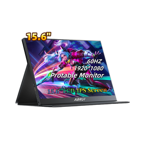 ABRUI 15.6 pouces moniteur Portable 100% SRGB 350Cd/m <span class=keywords><strong>deuxième</strong></span> <span class=keywords><strong>écran</strong></span> pour ordinateur portable type-c support de compatibilité de Signal support 1920x1080 - Product Image 1