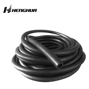 High Resistant Automotive Braided Nitrile Rubber Hoses Flexible Intake Air Hose Custom Oil / Fuel Line Hose