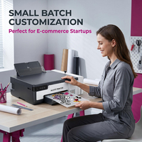 Printer Desktop MR.R L8058 DTF A4 Murah untuk Transfer Panas Langsung ke Film, Cetak DIY pada Kaos, Tekstil, dan Kain