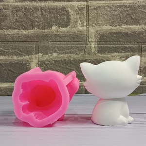 Handmade Resin Casting Molds for DIY Decorative Ornaments Ins Style <b>Silicone</b> Desktop <b>Tools</b> Cat Mold W0754 - Product Image 3