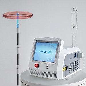 Tratamiento <span class=keywords><strong>con</strong></span> láser para venas varicosas EVLT, 1470nm, 980nm, láser de diodo, transferencia de fibra, Mini cirugía endovascula - Product Image 3