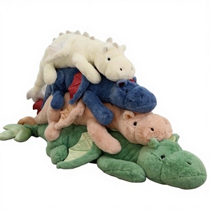 Sete Dudu Papapa Piccolo Drago Volante Peluche Dinosauro Giocattolo Morbido Imbottito in Cotone PP Compagno di Sonno 0-24 Mesi 31-50cm - Product Image 1
