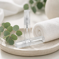 Flacon pulvérisateur en verre avec logo personnalisé, 10 ml, OEM ODM, rechargeable, atomiseur de parfum à fine brume, cosmétique de voyage
