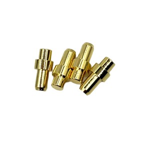 Terminales de Cobre Chapados en Oro de Desconexión Rápida, Cobre Puro con Acabado Mecanizado CNC para Conectores de Carga - Product Image 1