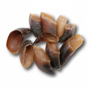 Buffalo Dog Treats Hooves Fábrica Sin olor Tamaño a granel Beef Hoof Dog Chews Bulk Custom Natural Long Masticar - Product Image 1