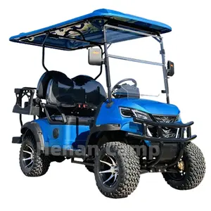 CAMP Factory Supply best price 72V golf carts electric 4 seater off road lifted golf cart club car