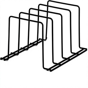 ชั้นวางเขียงโลหะแบบมินิมอลสำหรับจัดเก็บในครัวแบบชั้นเดียว - Product Image 2