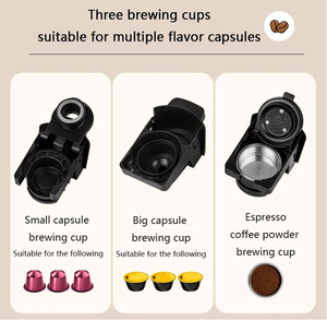 เครื่องชงกาแฟแคปซูลแบบตั้งโต๊ะ 3 in 1 ชงได้ทั้งร้อนและเย็น ใช้ได้กับ <span class=keywords><strong>Dolce</strong></span> <span class=keywords><strong>Gusto</strong></span> และกาแฟผง - Product Image 6