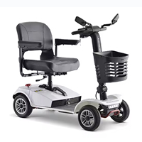 Scooter de mobilité à 4 roues pour personnes âgées, pliable avec siège réglable, scooter électrique à 4 roues, Allemagne