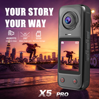 Cámara de Mano X5, Grabadora de Video HD Portátil, Antivibración, Wifi, Visión Nocturna, Cámara para Vlogs, Grabación de Viajes al Aire Libre