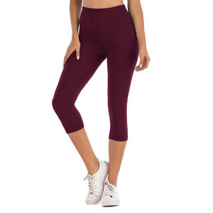 Yoga Pants Stretch Bodycon Waist <b>Exercise</b> Yoga Pants Fashion - Product Image 1