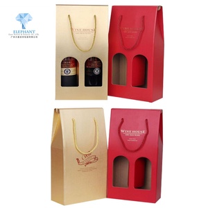 Paper <b>Box</b> for Wine 5 Liter 750ml Wine <b>Gift</b> <b>Box</b> for 2 4 Bottle - Product Image 3