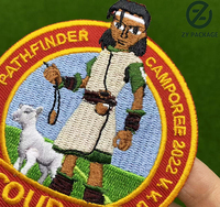 Patch Bordir Kain Twill Ramah Lingkungan untuk Helm, Logo Rugby Kustom, Patch Tengkorak untuk Olahraga Tim, untuk Topi