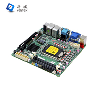 Placa Base Industrial Mini Itx OEM ODM Intel LGA1200 10.ª 11.ª Generación I3 I5 I7 I9 2 DDR4 SODIMM 2 LAN 6 RS232 485 COM