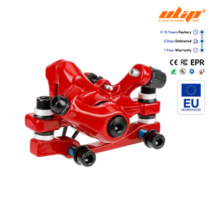 Pinza de Freno de Disco Trasera Derecha Roja para Patinete Eléctrico Dualtr VSET Zer 10X, Delantera y Trasera, Aleación de Aluminio, Incluye Pastillas y Piezas - Product Image 1