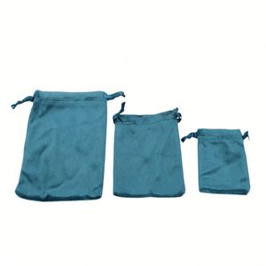 Velvet Drawstring Jewelry Pouch Simple Jewelry <b>Accessory</b> Storage Bag Mini Velvet Bag - Product Image 6