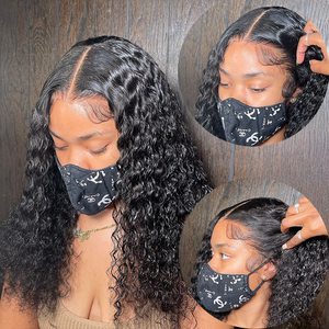 Peluca con malla frontal de cabello humano Remy brasileño, encaje marrón claro de longitud larga para Base de encaje, colores marrón/Rubio, densidad 180%-250% - Product Image 4