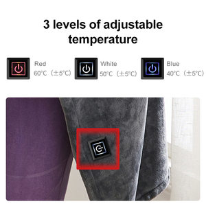 Châle chauffant électrique multifonctionnel, couverture chauffante portable USB - Product Image 3