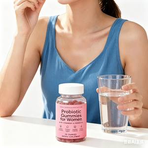 Suplemento de Gomitas Probióticas Vaginales para Adultos al por Mayor con Vitamina C para el Equilibrio del pH, el Olor y la Flora Femenina - Product Image 1