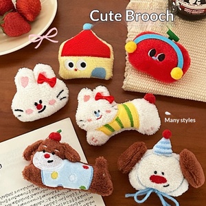 En gros, Pendentif broche en peluche de marque HM originale, motif dessin animé mignon, créatif et amusant, pour sac à dos de fille, ornement suspendu ludique pour sac - Product Image 2