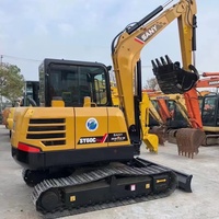 Machinerie d'excavation Sany à vendre, excavatrice d'occasion, machinerie de construction, équipement Sany60Excavator