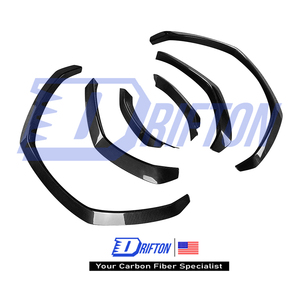 Embellecedores de rueda de fibra de carbono seco para Lamborghini URUS TopCar Style Widebody - Product Image 1