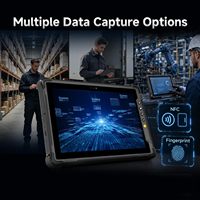 Tablette industrielle Windows 11 Pro 10,1 pouces, idéale pour les entrepôts, les sols d'usine, les chantiers et les opérations sur le terrain, Intel N150