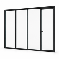Système de cloison de bureau amovible en verre, du sol au plafond, pour salle de réunion, réception, hall, clinique, installation