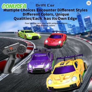 Nouvelle voiture de drift RC JJRC Q228 1:24 2.4G 4WD avec éclairage LED, voiture de course télécommandée, pneus remplaçables, voiture de compétition - Product Image 4