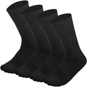 Chaussettes tactiques antibactériennes personnalisées Kango en laine mérinos avec bordure élastique pour l'hiver chaud, idéales pour la randonnée, le travail et les activités de plein air - Product Image 2