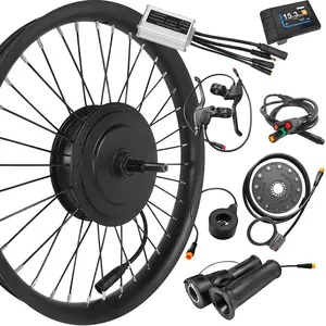 29 27.5in ruota posteriore 48v 1000w 2000w 3000Wwith batteria bici elettrica conversionkit elettrico per le biciclette