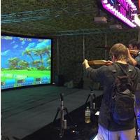 Simulateur de tir multi-touch pour la chasse et le tir à l'arc, mur de tir interactif pour salles d'arcade et parcs d'attractions