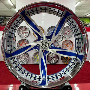 ล้อฟอร์จ XINLAI 2/3 ชิ้น ขนาด 22 24 26 28 นิ้ว 5x127 5x120.65 มม. สำหรับรถ 1990 Caprice Impala C1500 1980 Cutlass 1985 Monte Carlo - Product Image 3