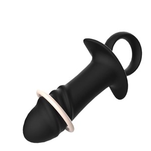Silikon Anal <span class=keywords><strong>Plug</strong></span> Yetişkin Titreşimli Popo Plugu Erkekler ve Kadınlar için Mastürbasyon Masajı - Product Image 1