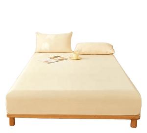 Ev yatak takımı kullanım için kumaş ile fabrika kapitone su geçirmez yatak koruyucu düz beyaz kumaş <span class=keywords><strong>Encasement</strong></span> - Product Image 3