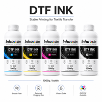 Encre pigmentée DTF 1000 ml à base d'eau CMYK Blanc Premium pour têtes d'impression I3200 XP600 DX5 Impression numérique Blanc haute opacité