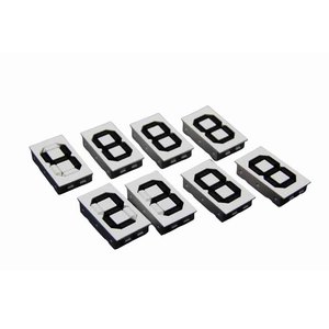 Led hiển thị kỹ thuật số bảy đoạn kỹ thuật số bảy đoạn signage hiển thị Module lật số giá với hướng dẫn sử dụng doanh thu - Product Image 5